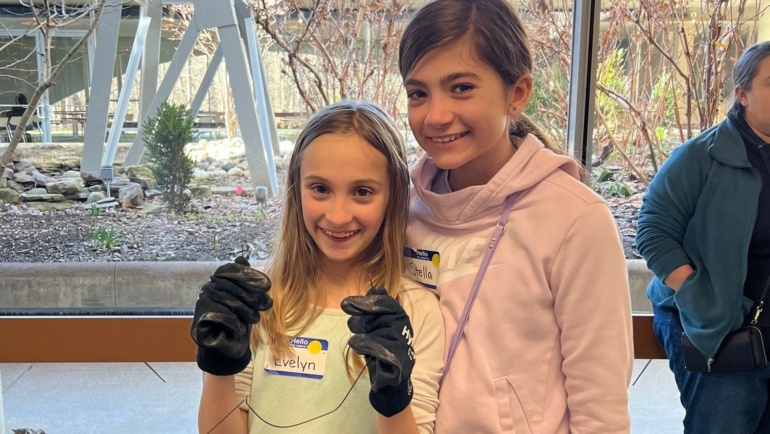 March 6, 2024  Girl Scouts Welcomed at The Dome